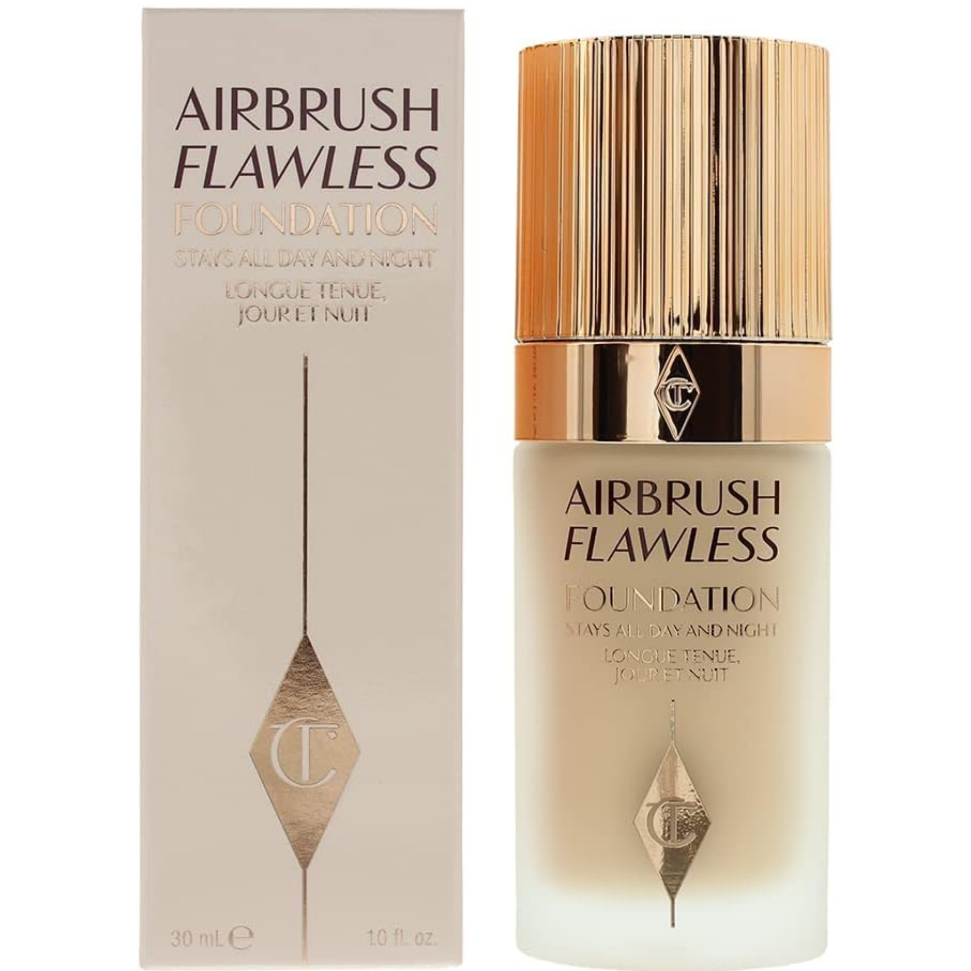 charlotte tilbury flawless foundation 2n