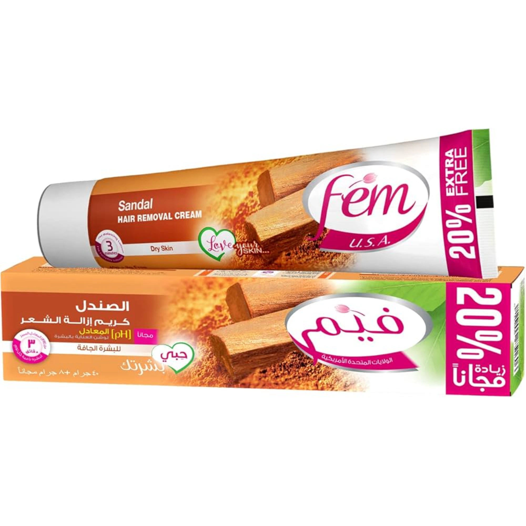 fem hair removal dry skin 40gm