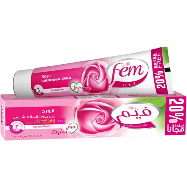 fem hair removal dry skin 90gm