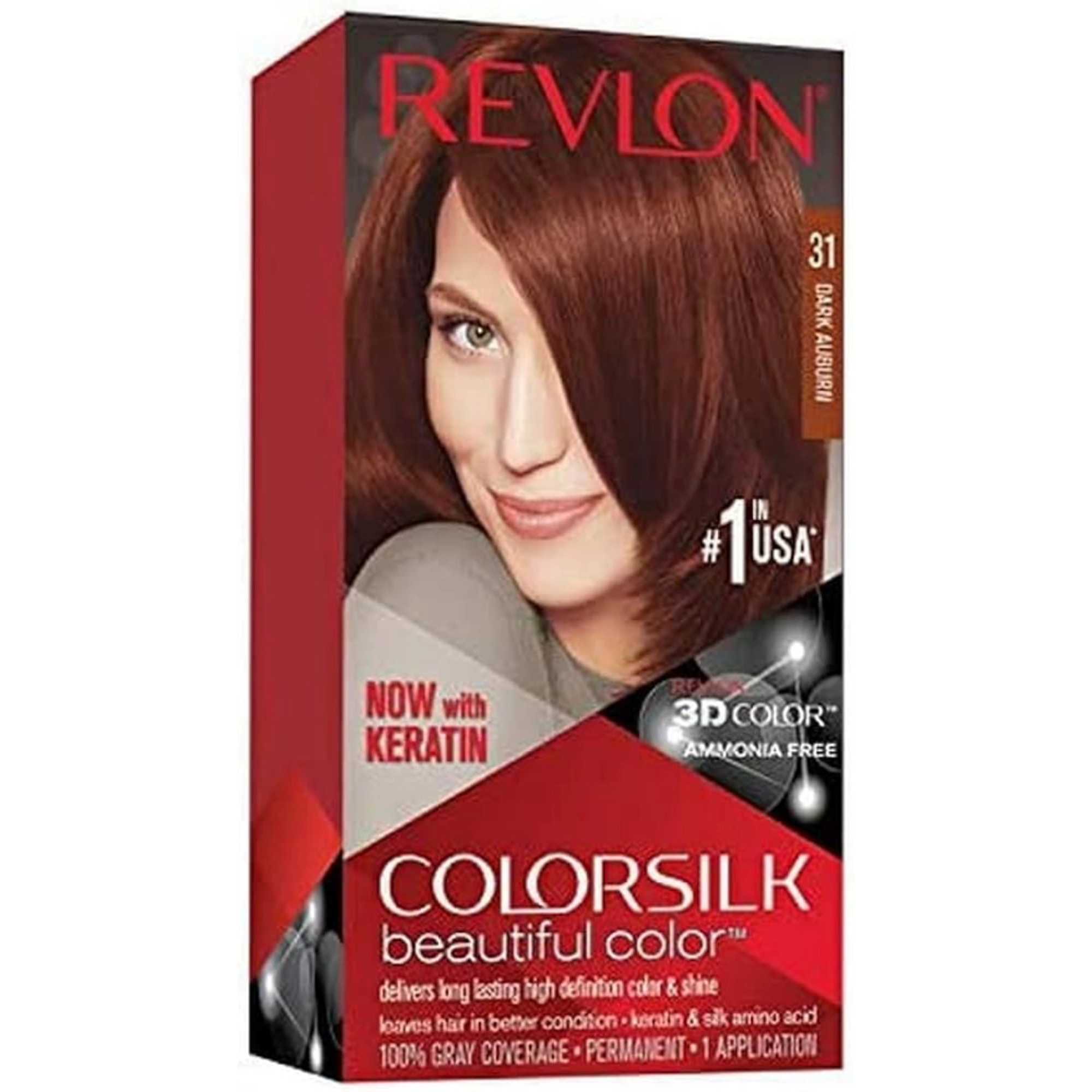 REVLON COLORSILK DARK AUBURN 31