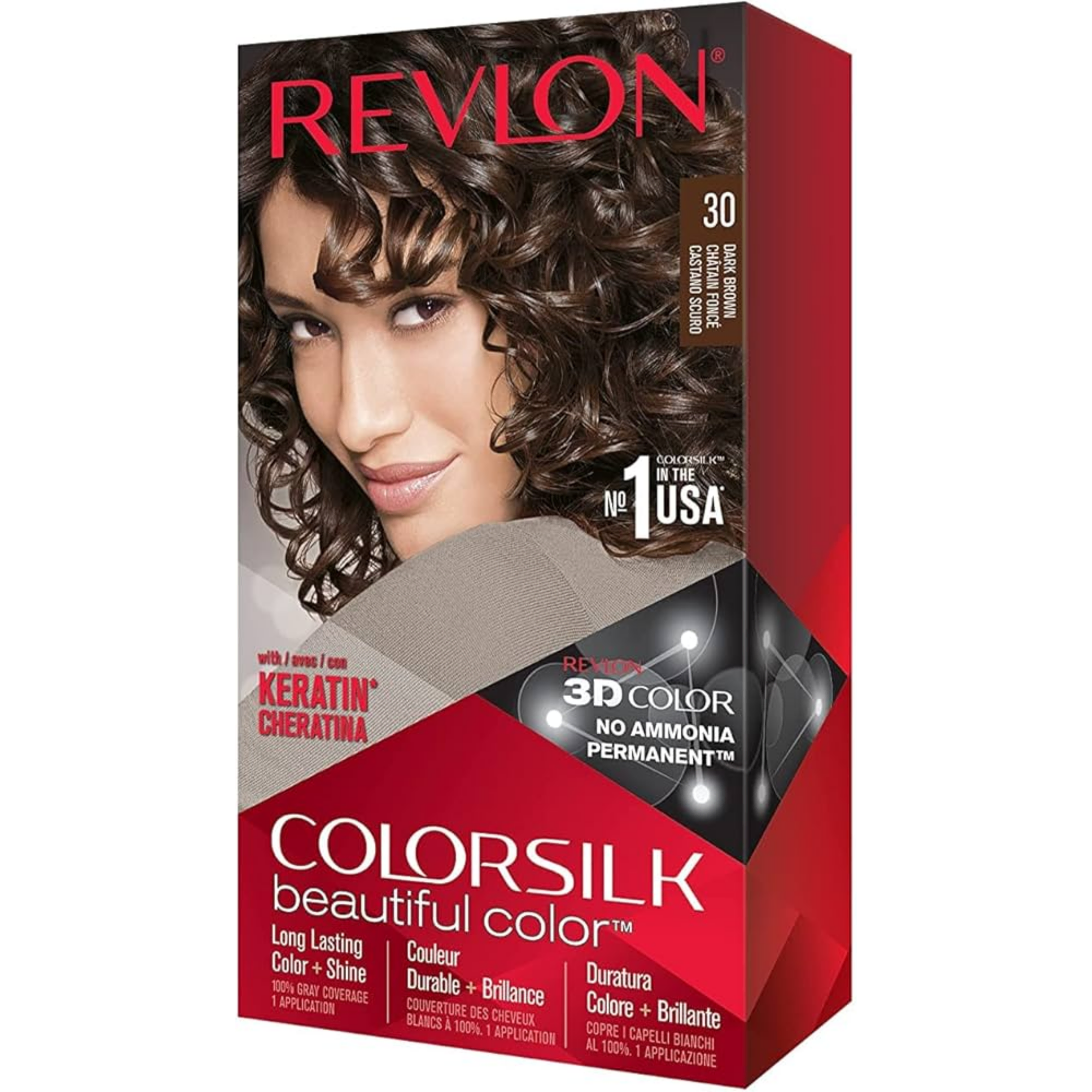 REVLON COLORSILK BDARK BROWN 30