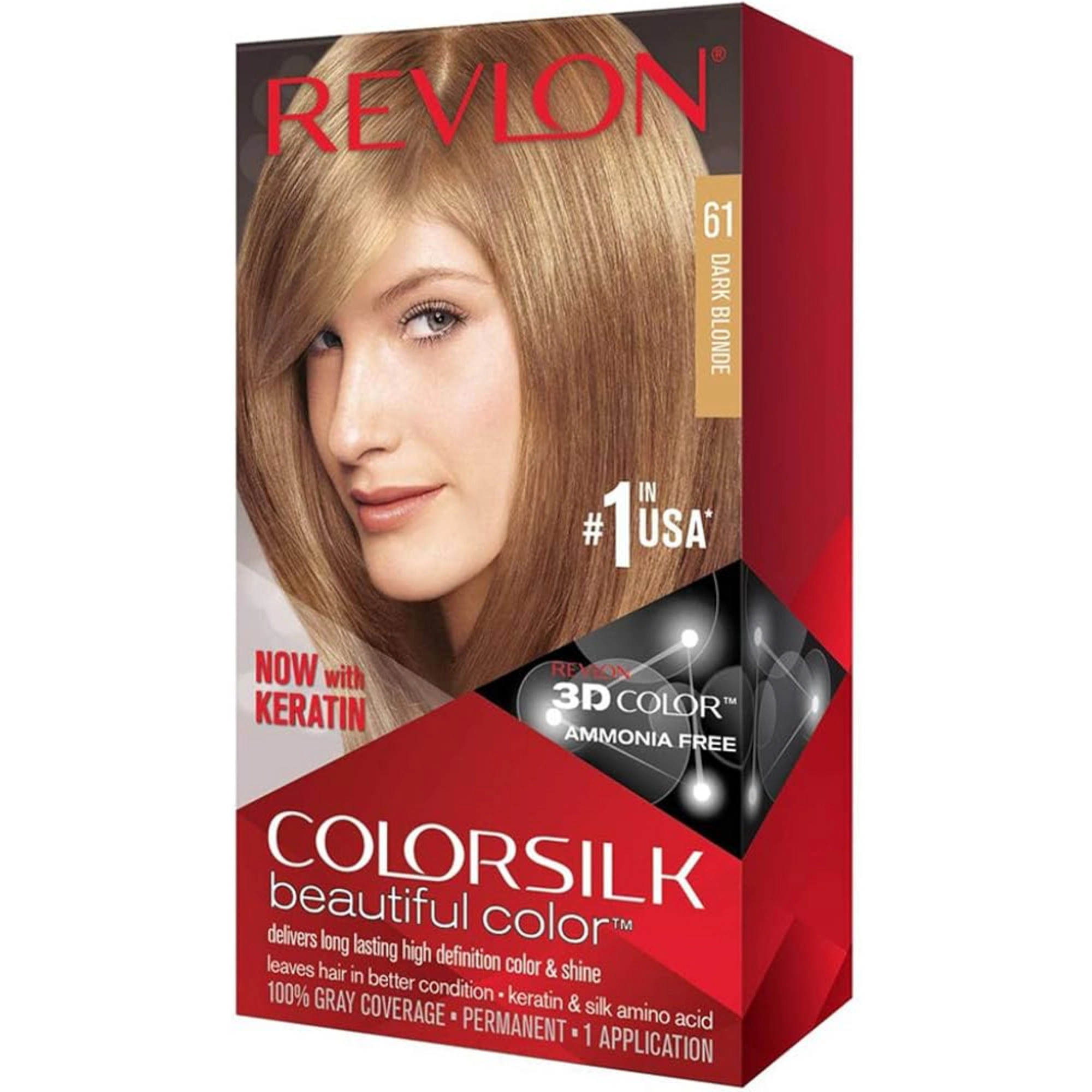 REVLON COLORSILK DARK BLONDE 61