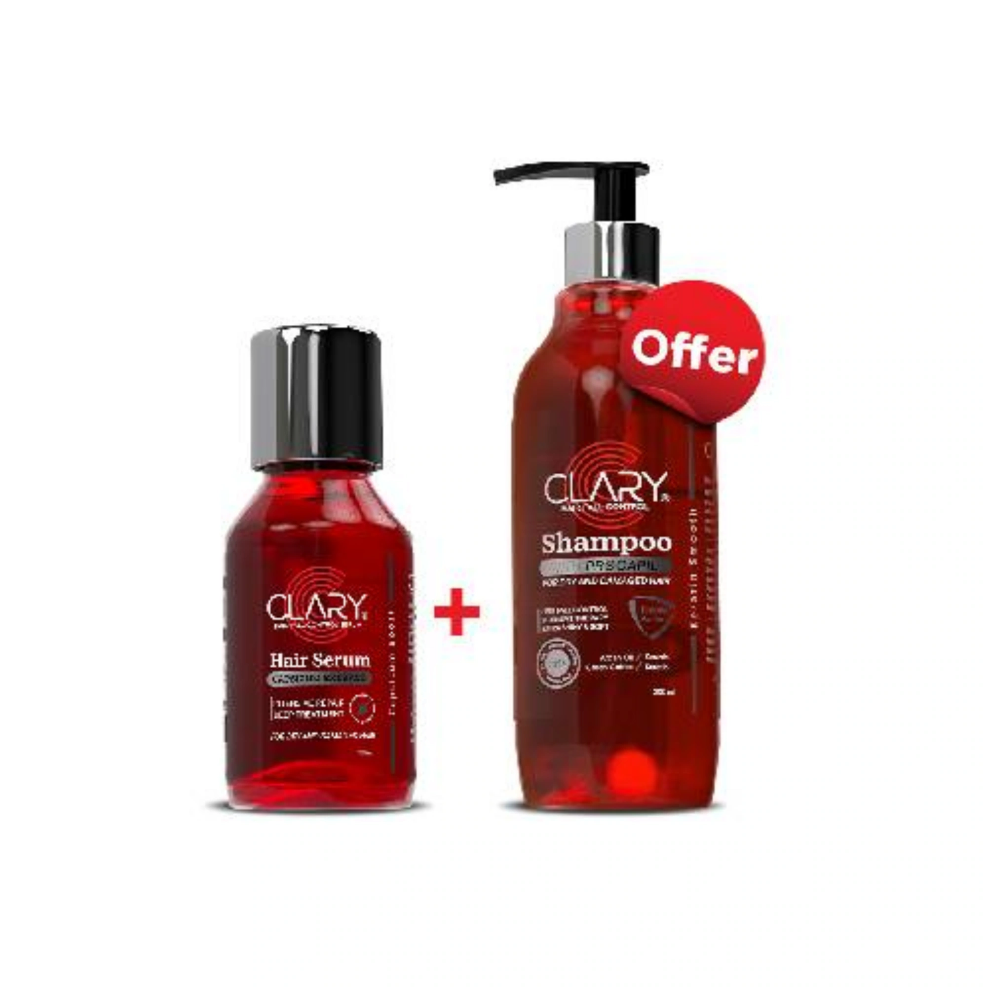 clary shampoo+ serum