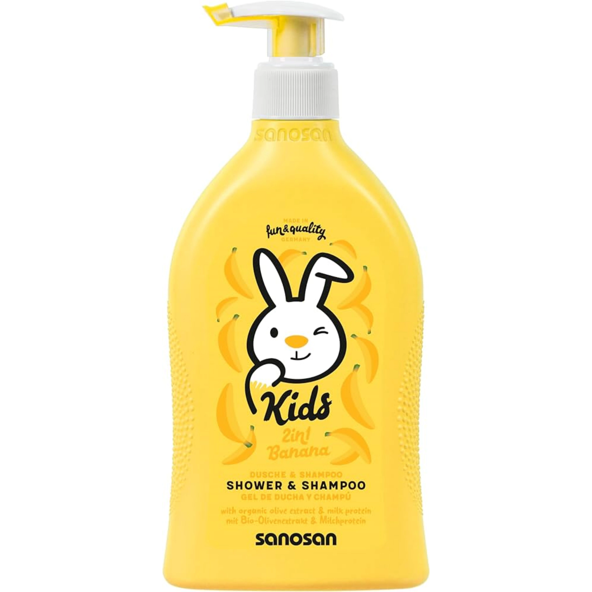 sanosan baby shampoo&shower banana 400ml