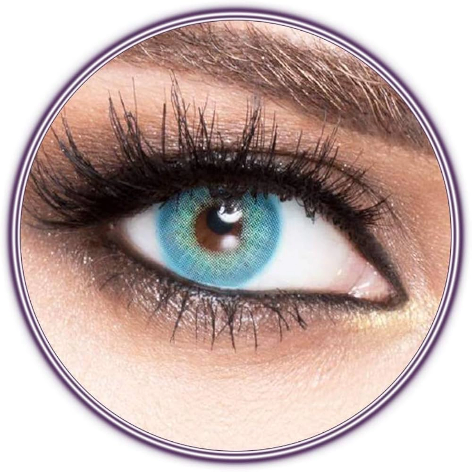 Luminous Contact Lenses Blue