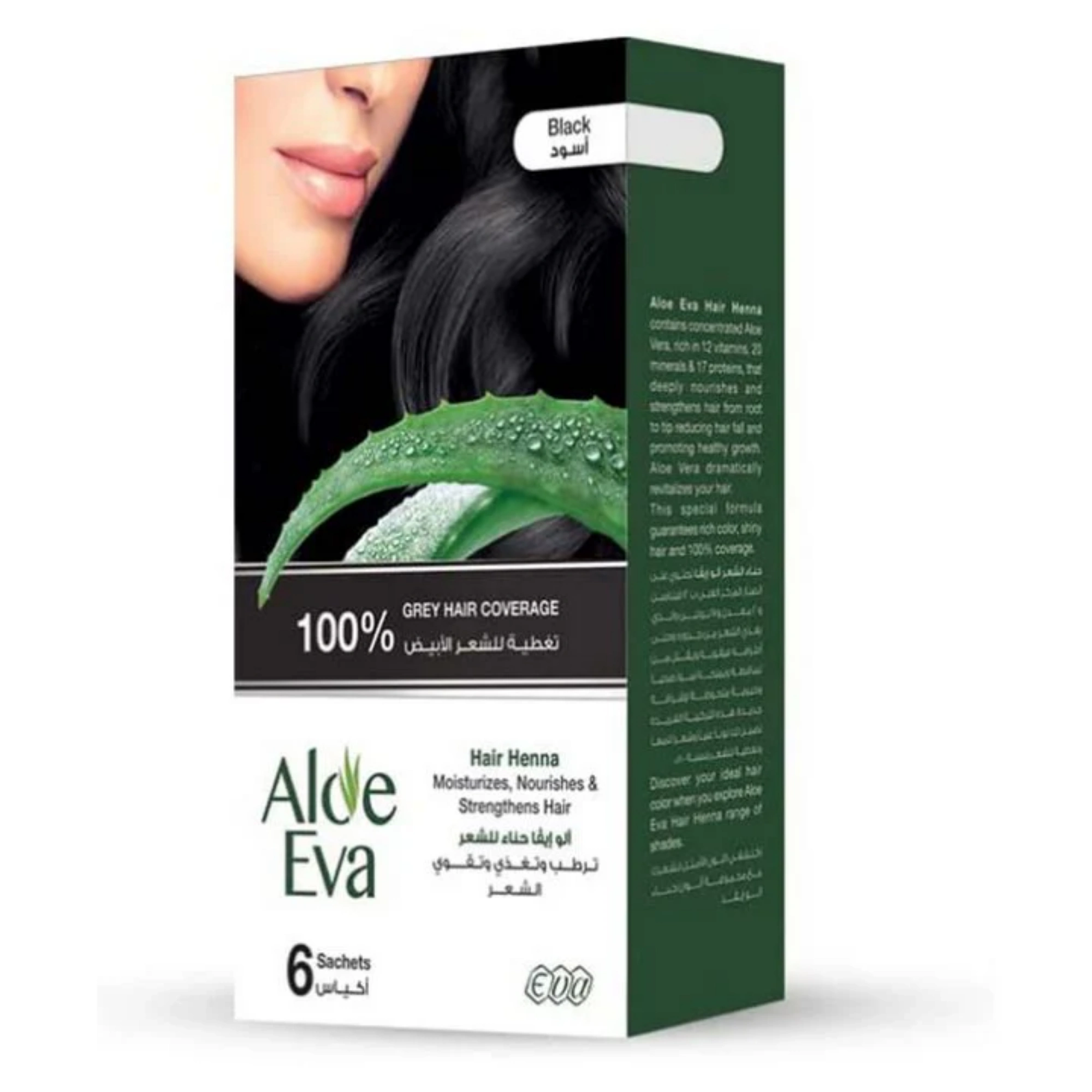aloe eva hair henna black