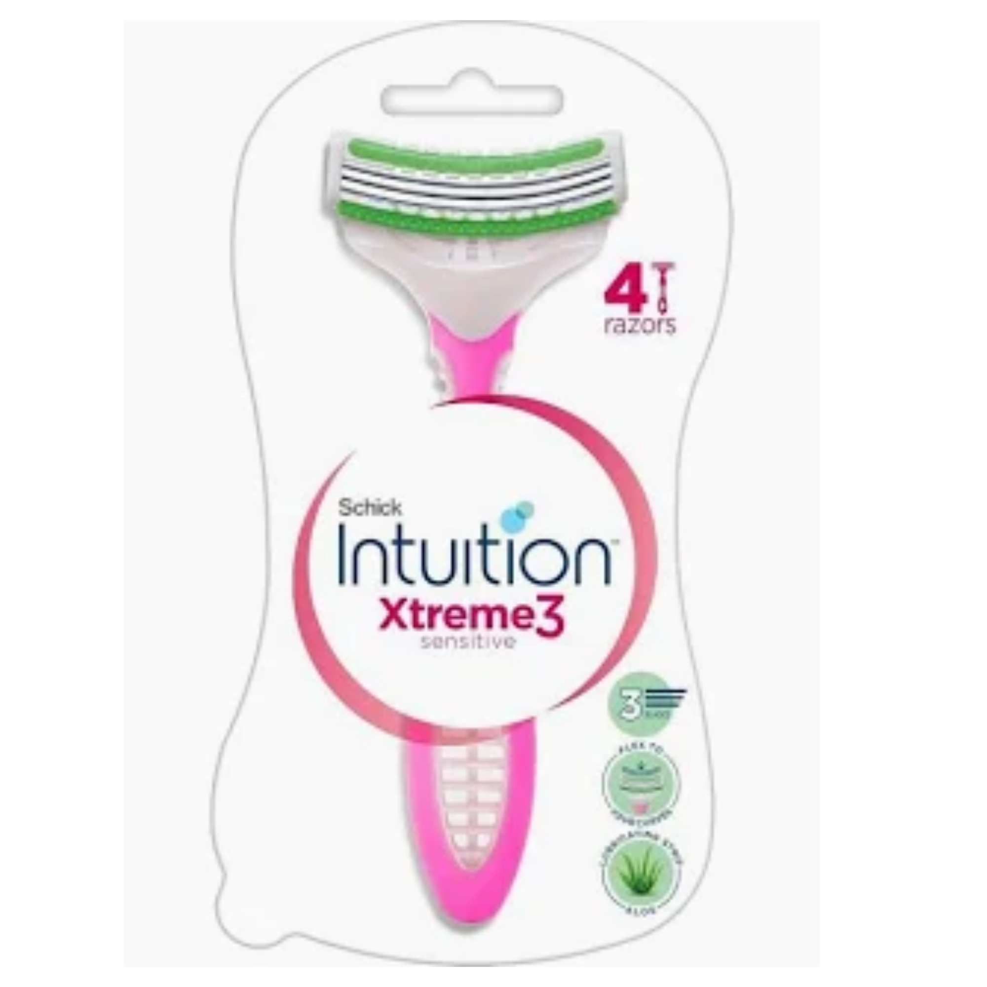 Schick Intuition Sensitive Extreme 3 Razors