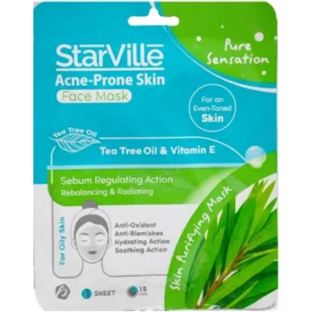starville sheet mask acne