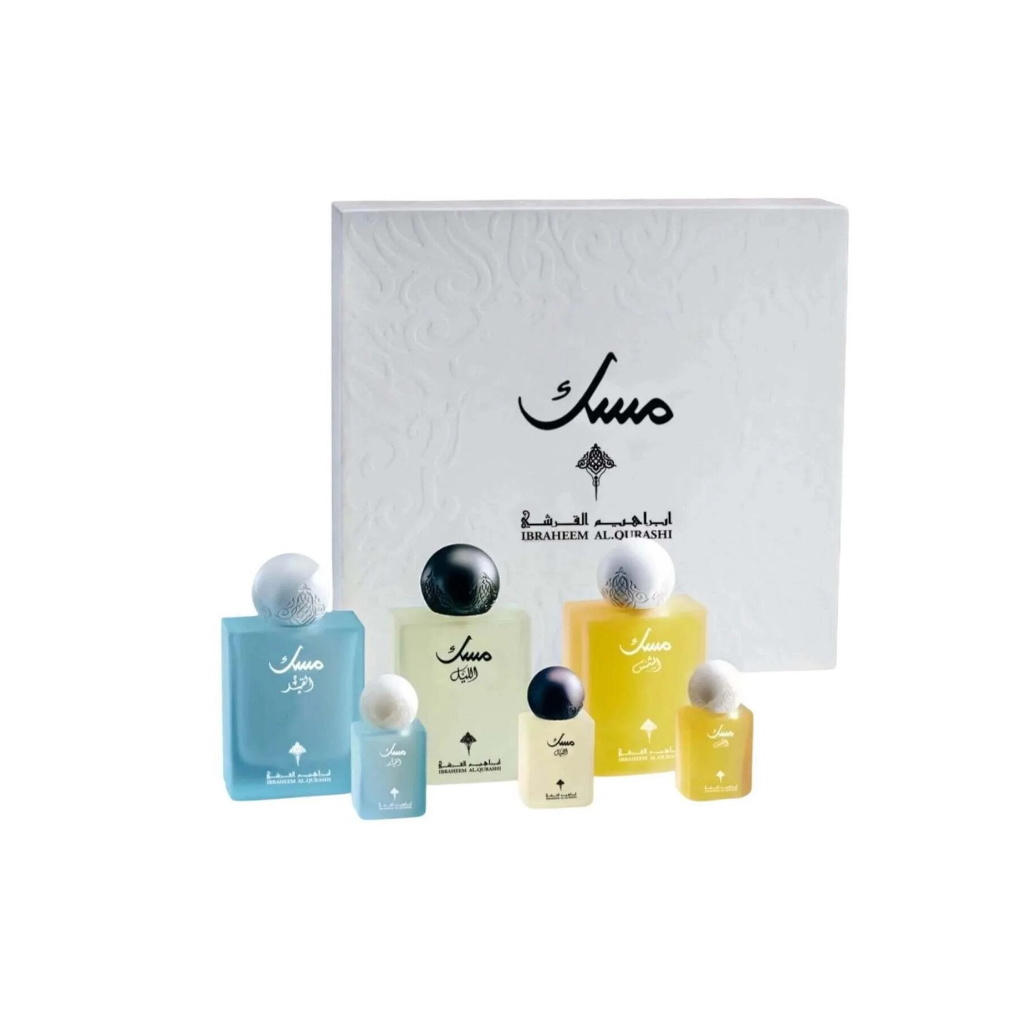 IBRAHEEM ALQURASHI MUSK SET 3*75+3*10ML