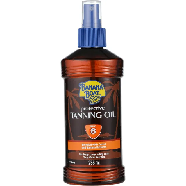 banana boat spf2 4 protective tanning oil 236 ml