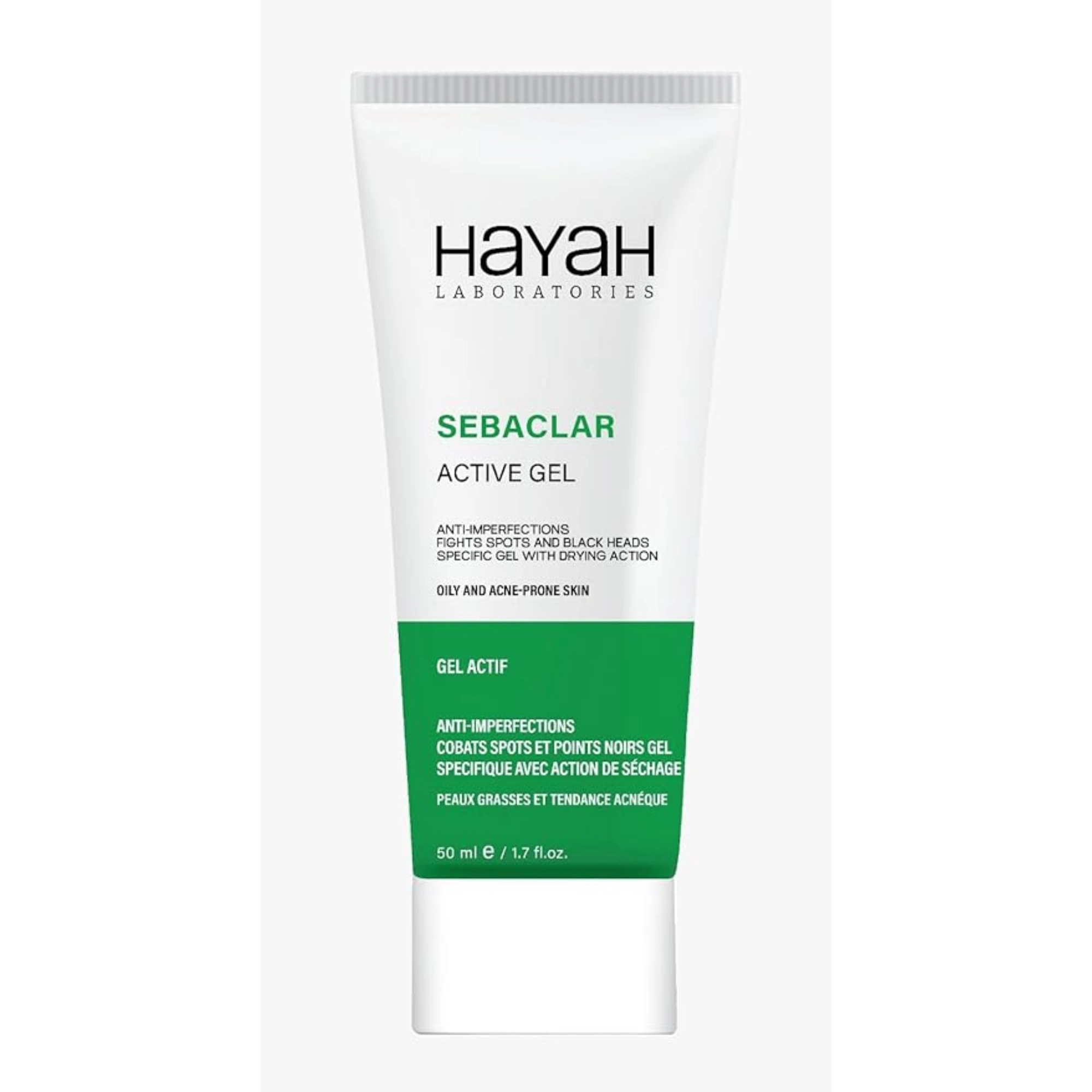sebaclar actif gel 50ml