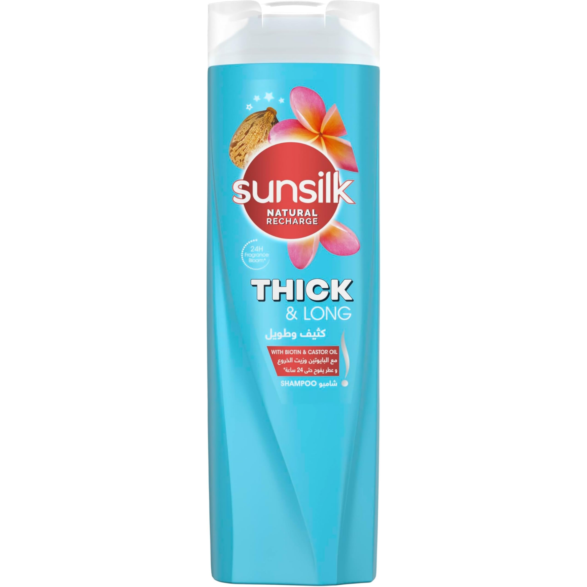 SunSilk shampoo thick &long 350ml