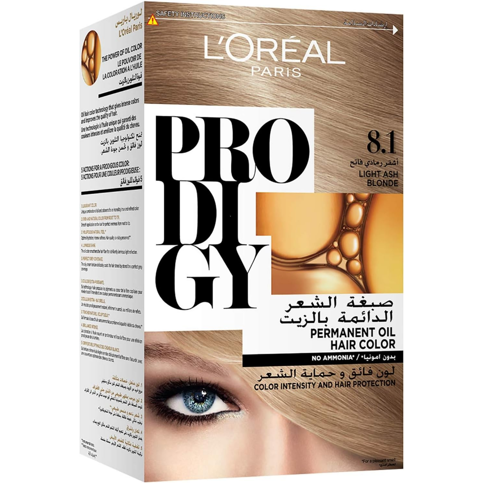 L'Oreal Prodigy Hair Color - 8.1