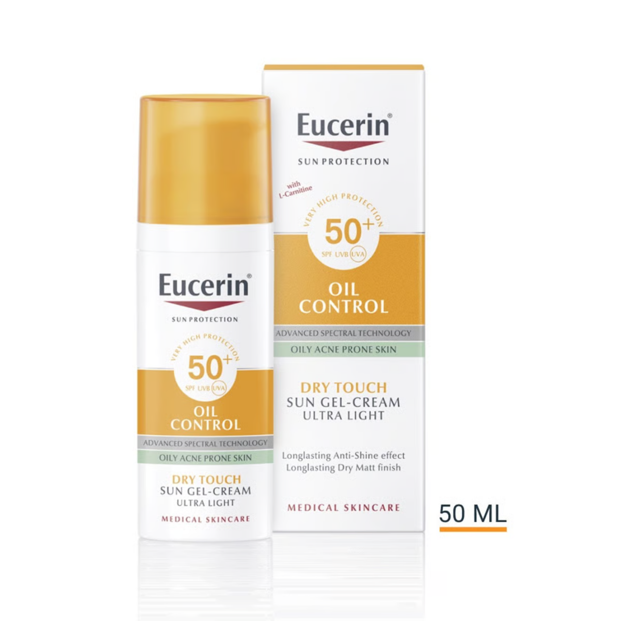 Eucerin oil control dry touch sun gel cream