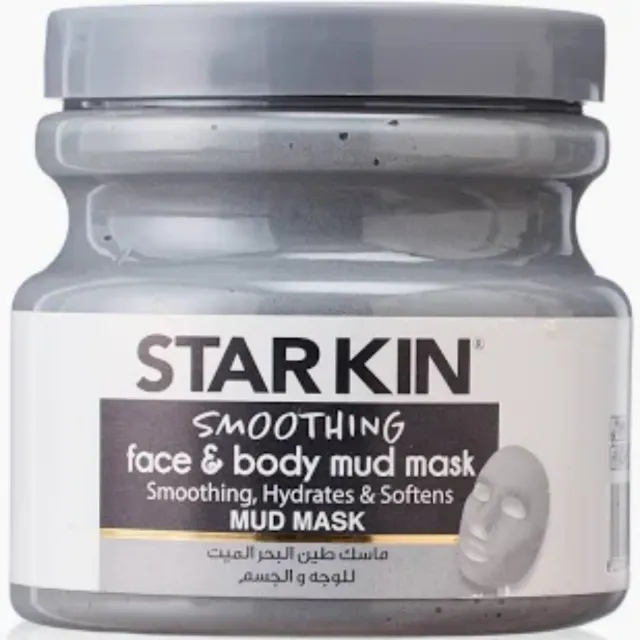Starkin Smothing Face&Body Mud Mask Charcoal 300g