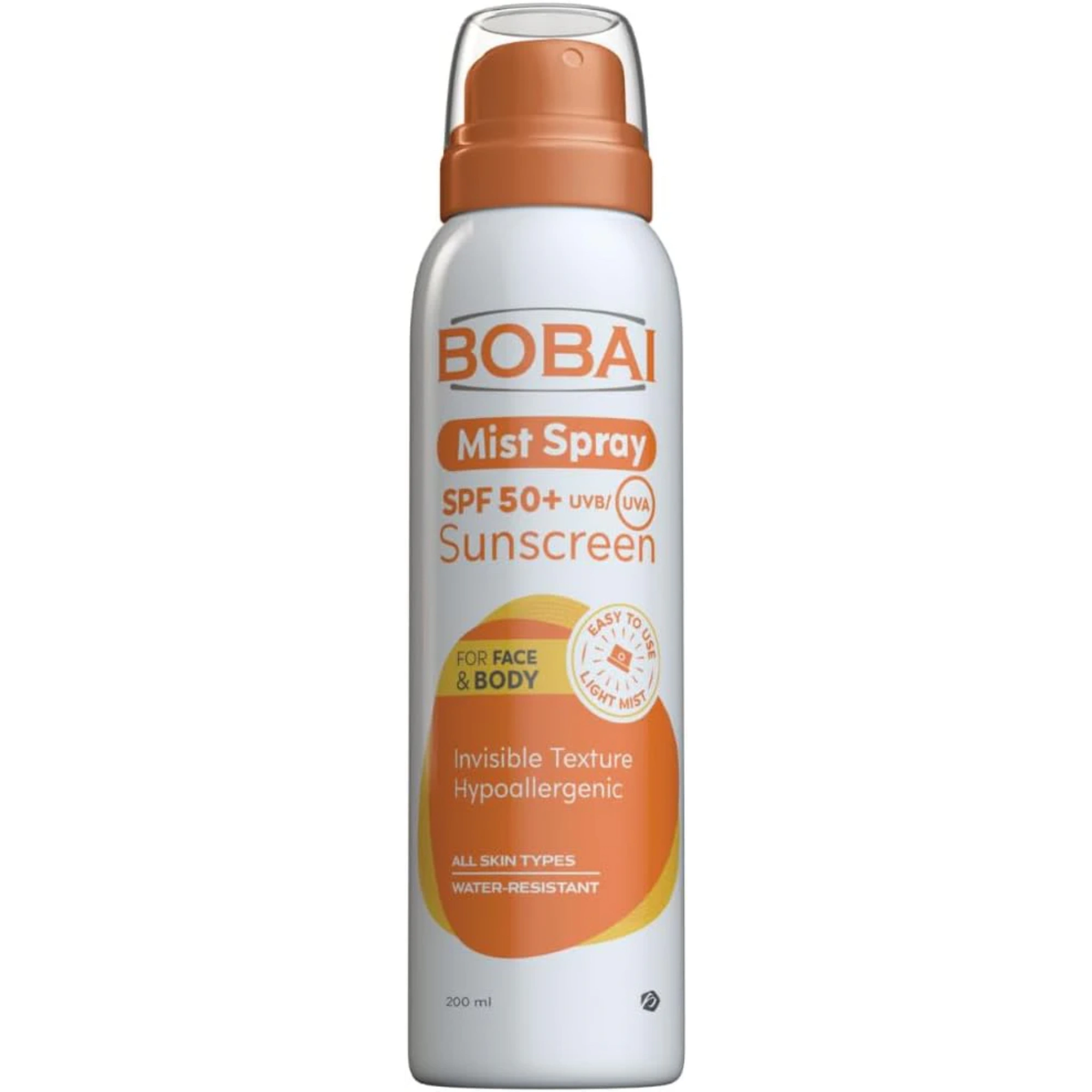 BOBAI Sunscreen Mist Spray face & Body 200ml