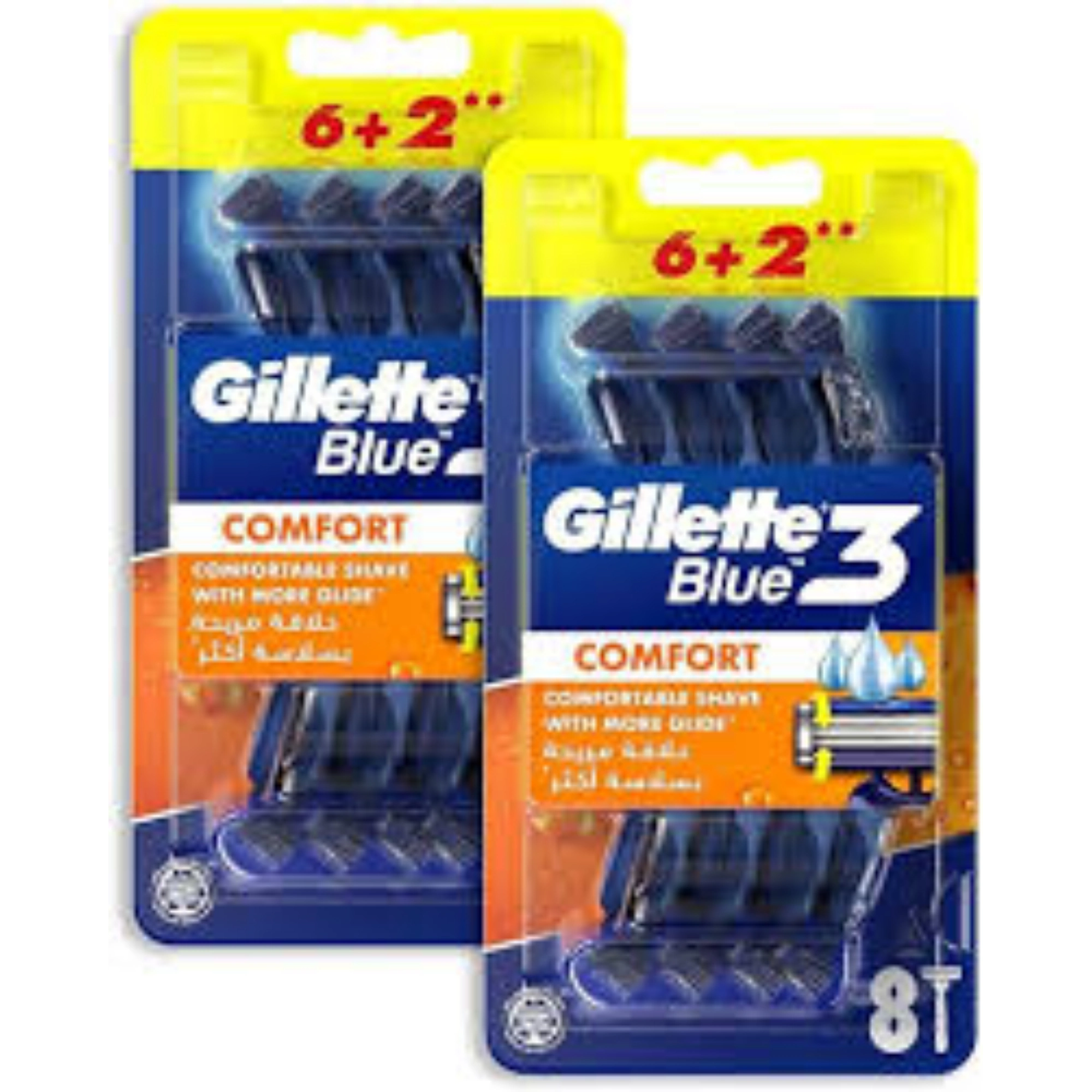 Gillette Blue 3 Comfort 6+2