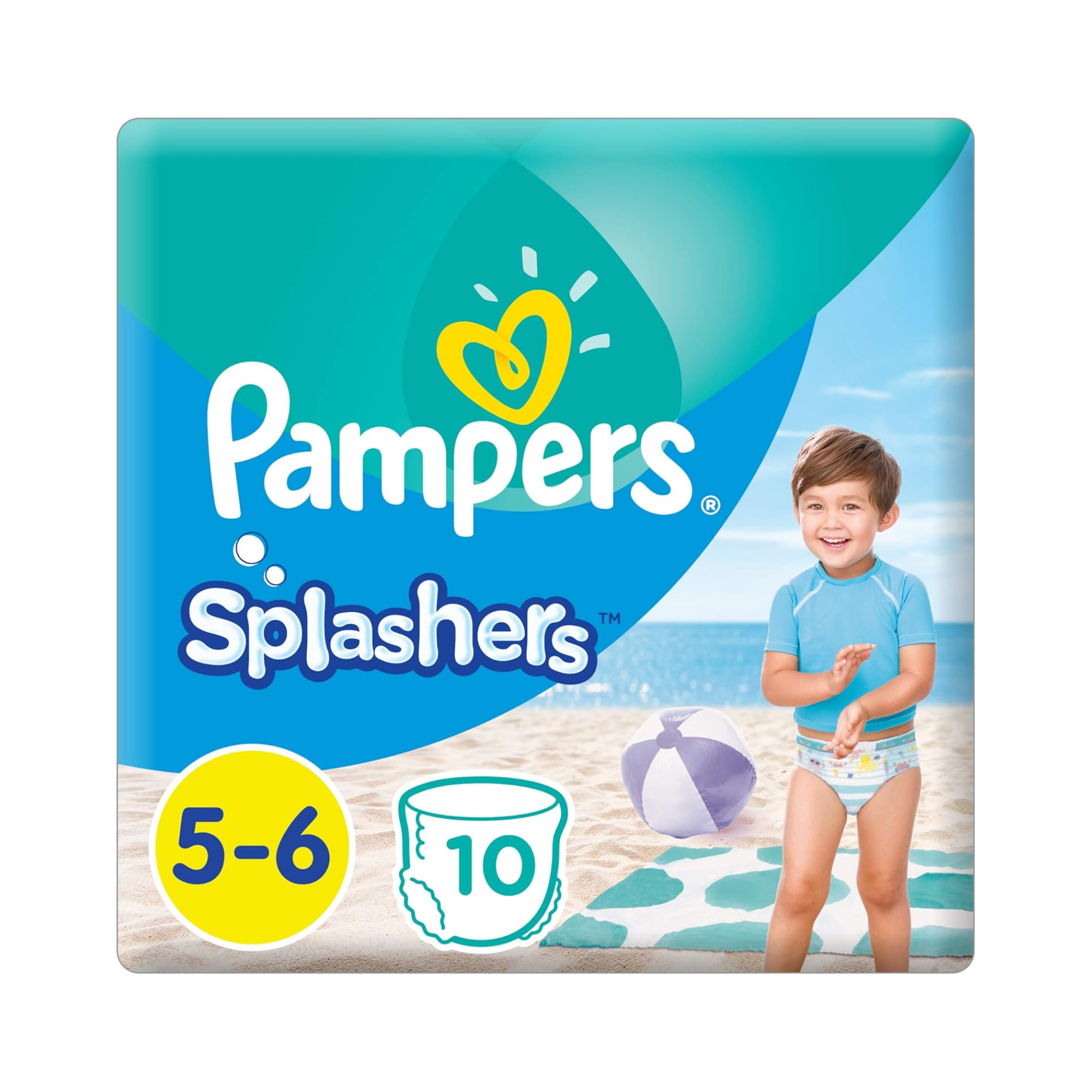 Pampers Splashers 5-6 12tmx