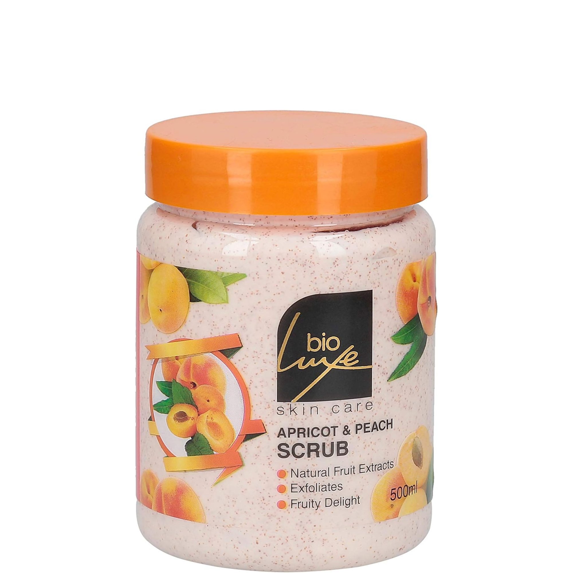 Bioluxe Apricot & Peach Scrub 500g