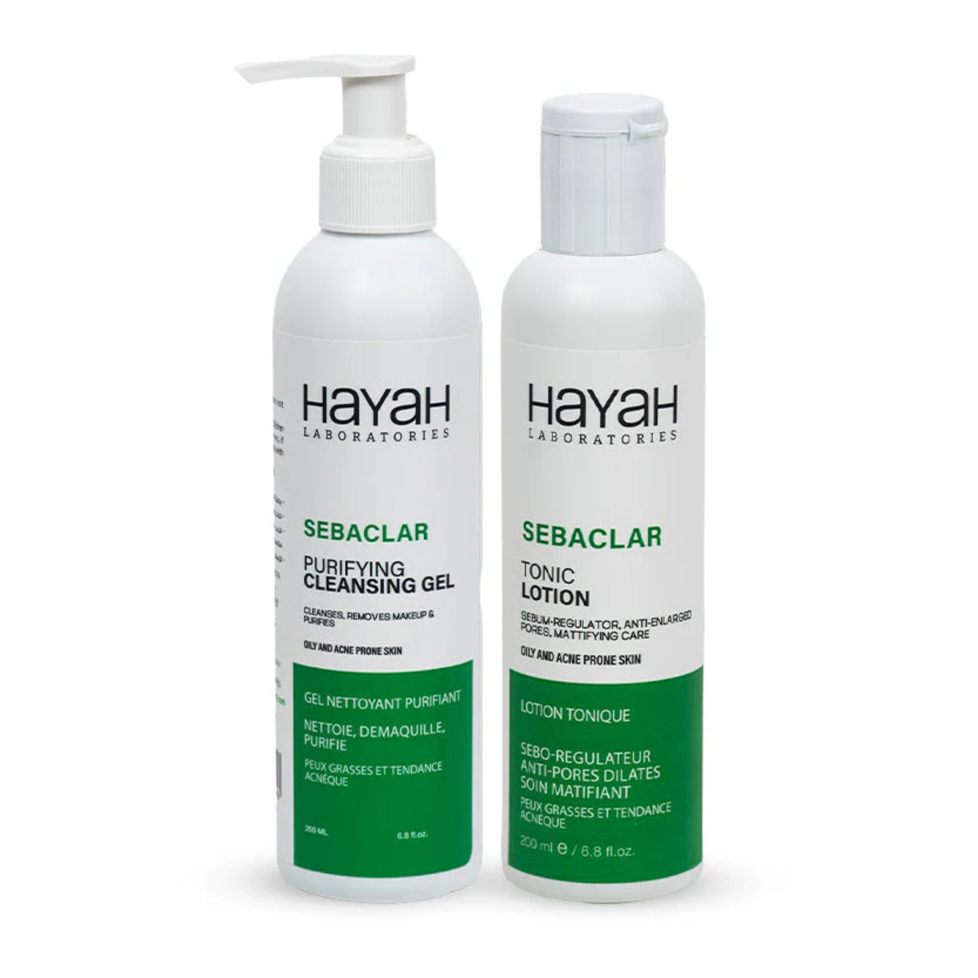 sebaclar box tonic+cleanser