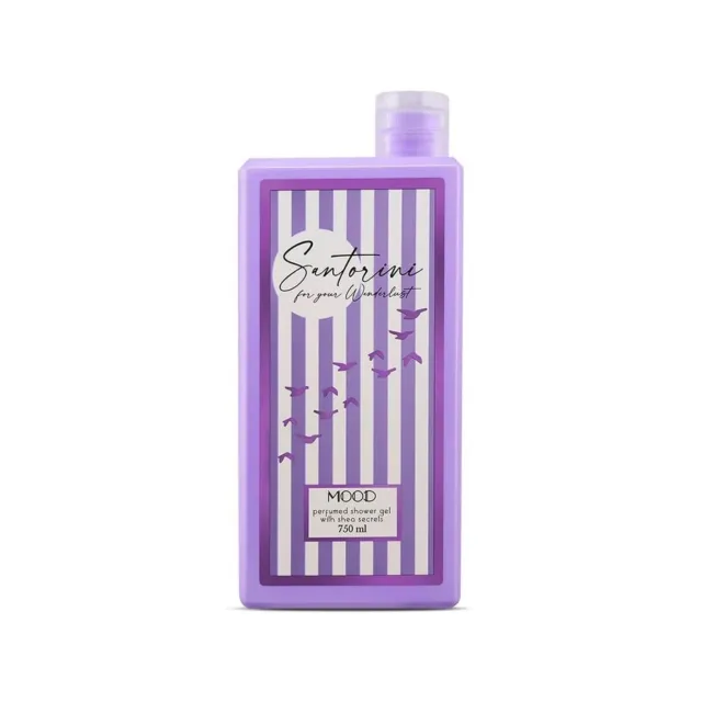 mood shower gel santorini 750ml