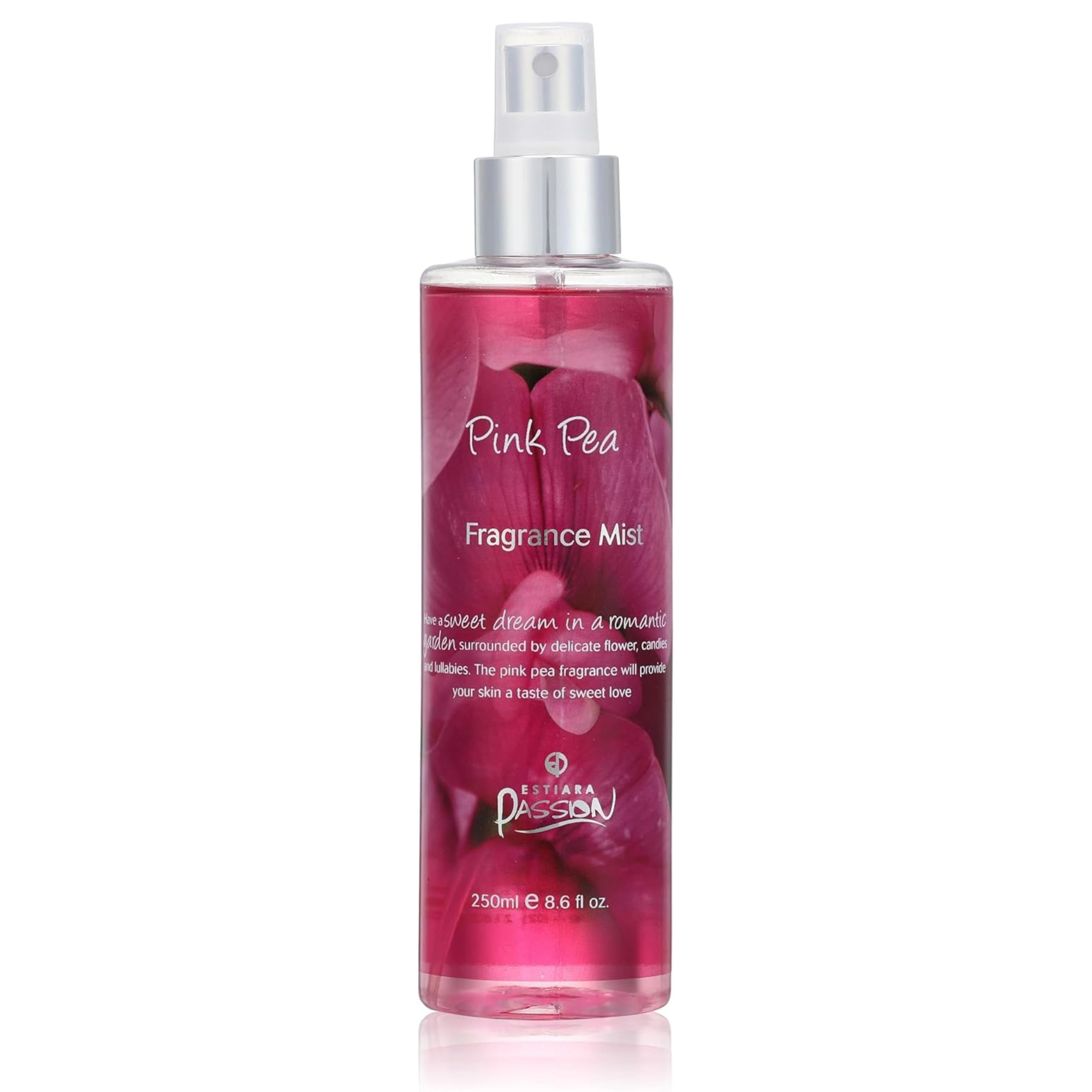 estiara passion body splash pink pea 250ml