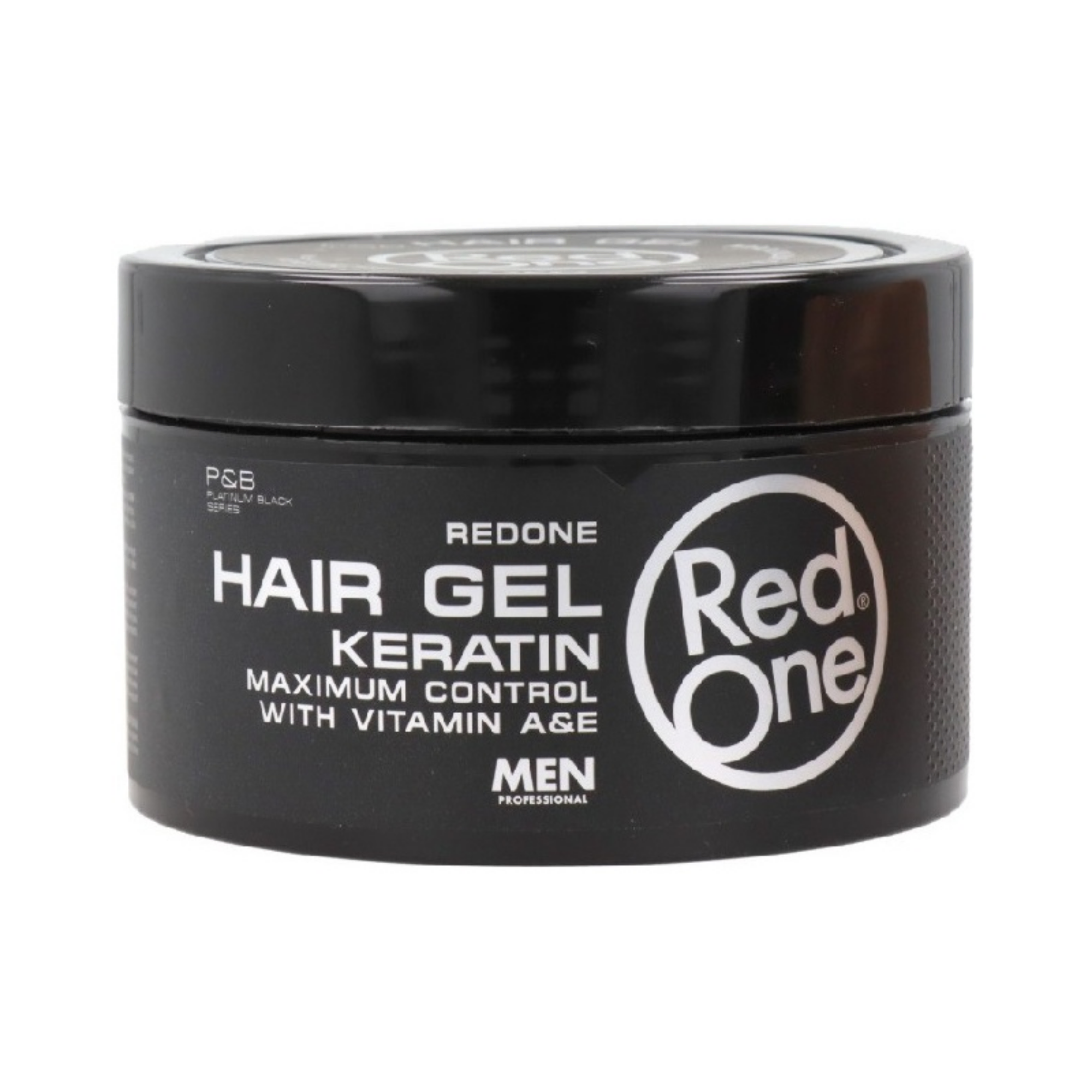 red one hair gel black keratin 400ml