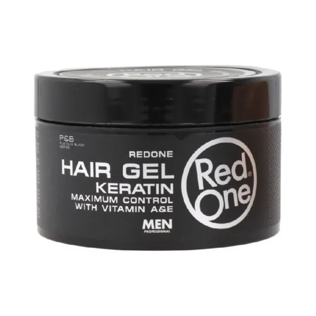 red one hair gel black keratin 400ml
