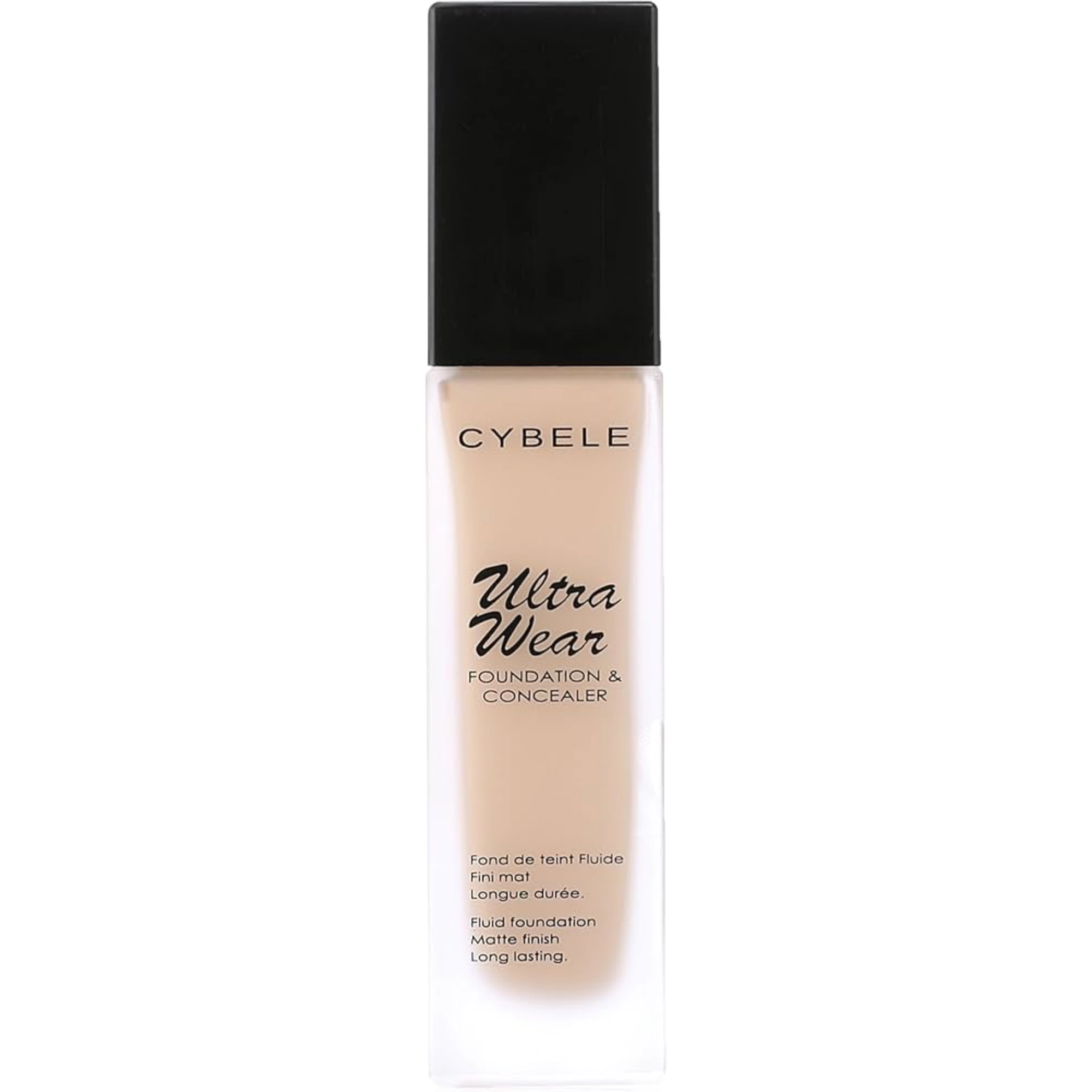 cybel ultra wear foundition&concealer porcelain 01