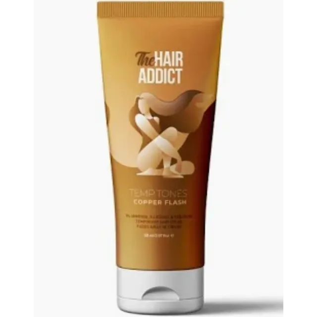 HAIR ADDICT hair temporary texture copper