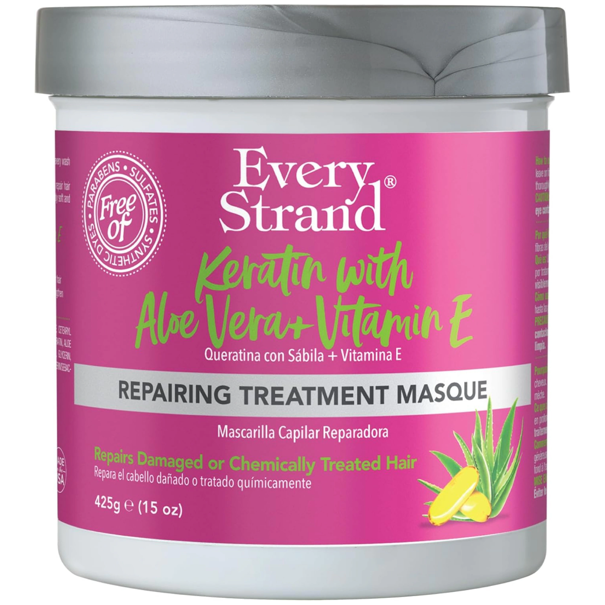 every strand hair mask keratin&vitamin425gm
