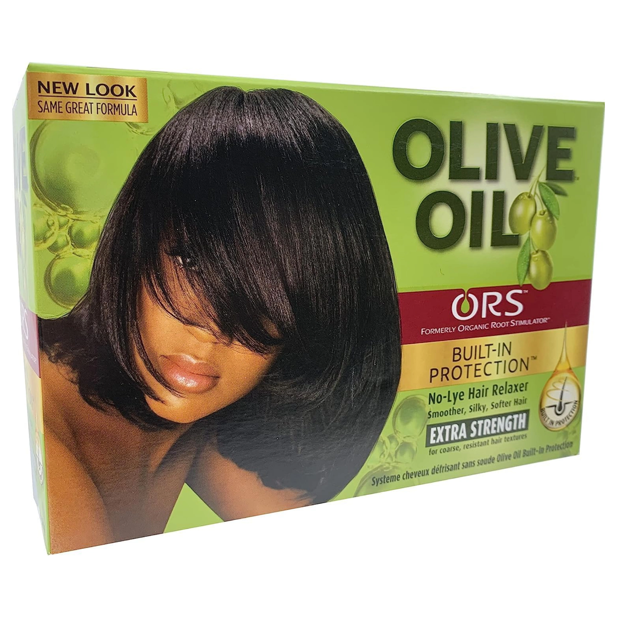 ORS Olive Oil Relaxer Kit Hair Straightener Extra