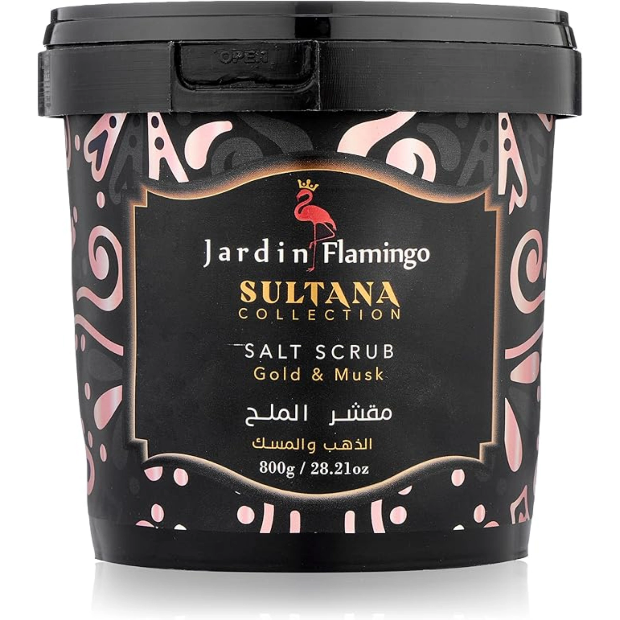 Jardin Flamingo Sultana Gold&Musk Scrub 800g