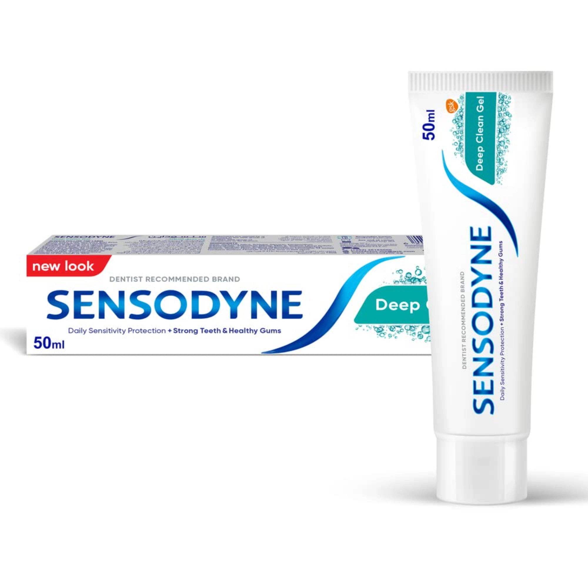 sensodine deep clean gel  50ml