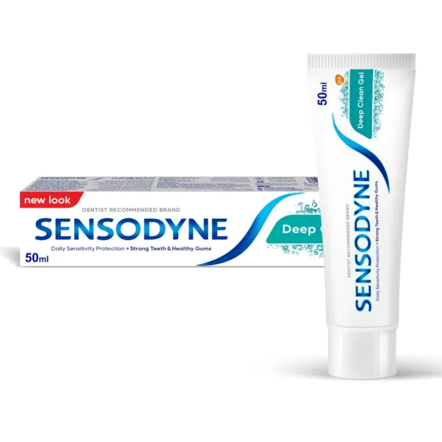 sensodine deep clean gel 50ml