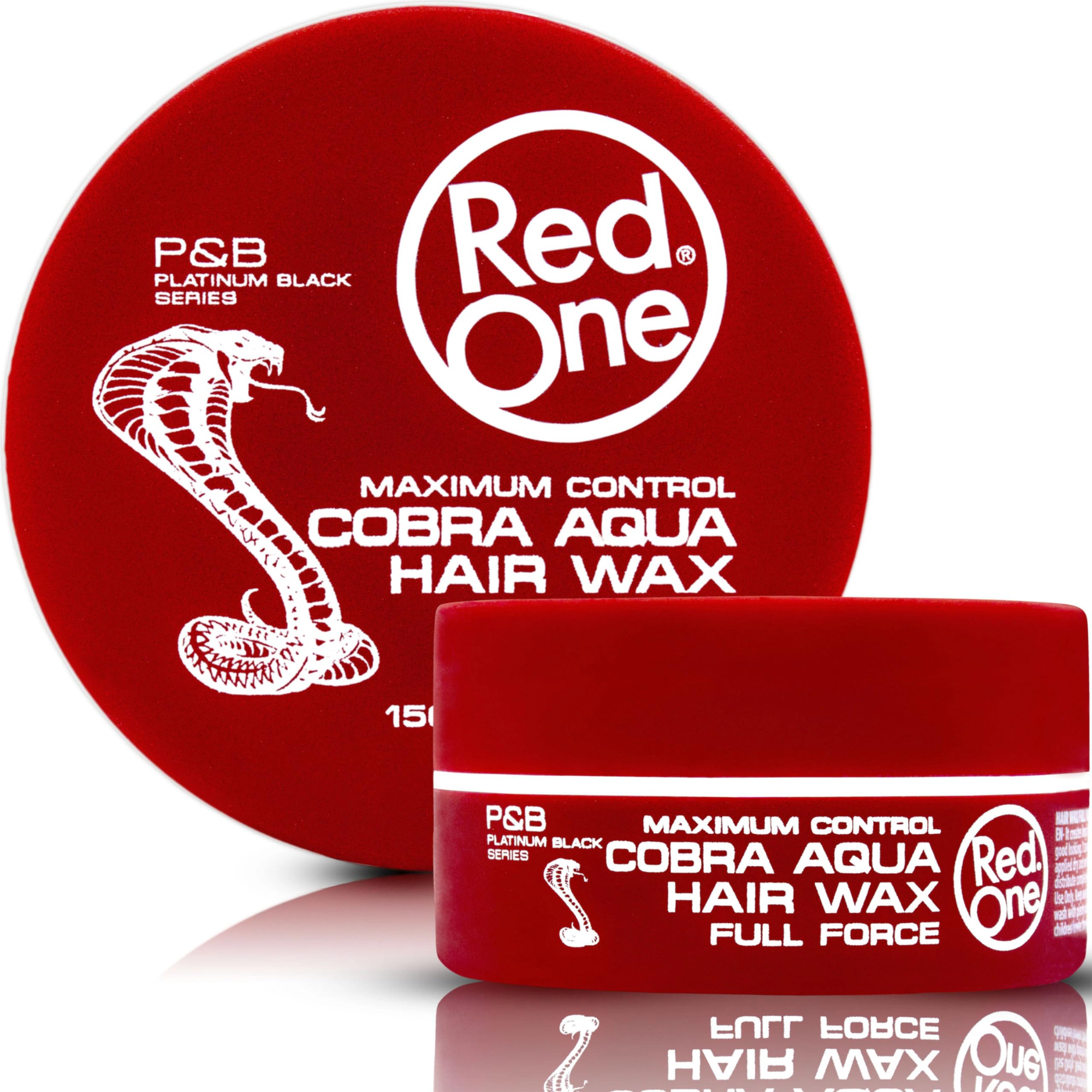 red one hair wax gel cobra aqua 150ml