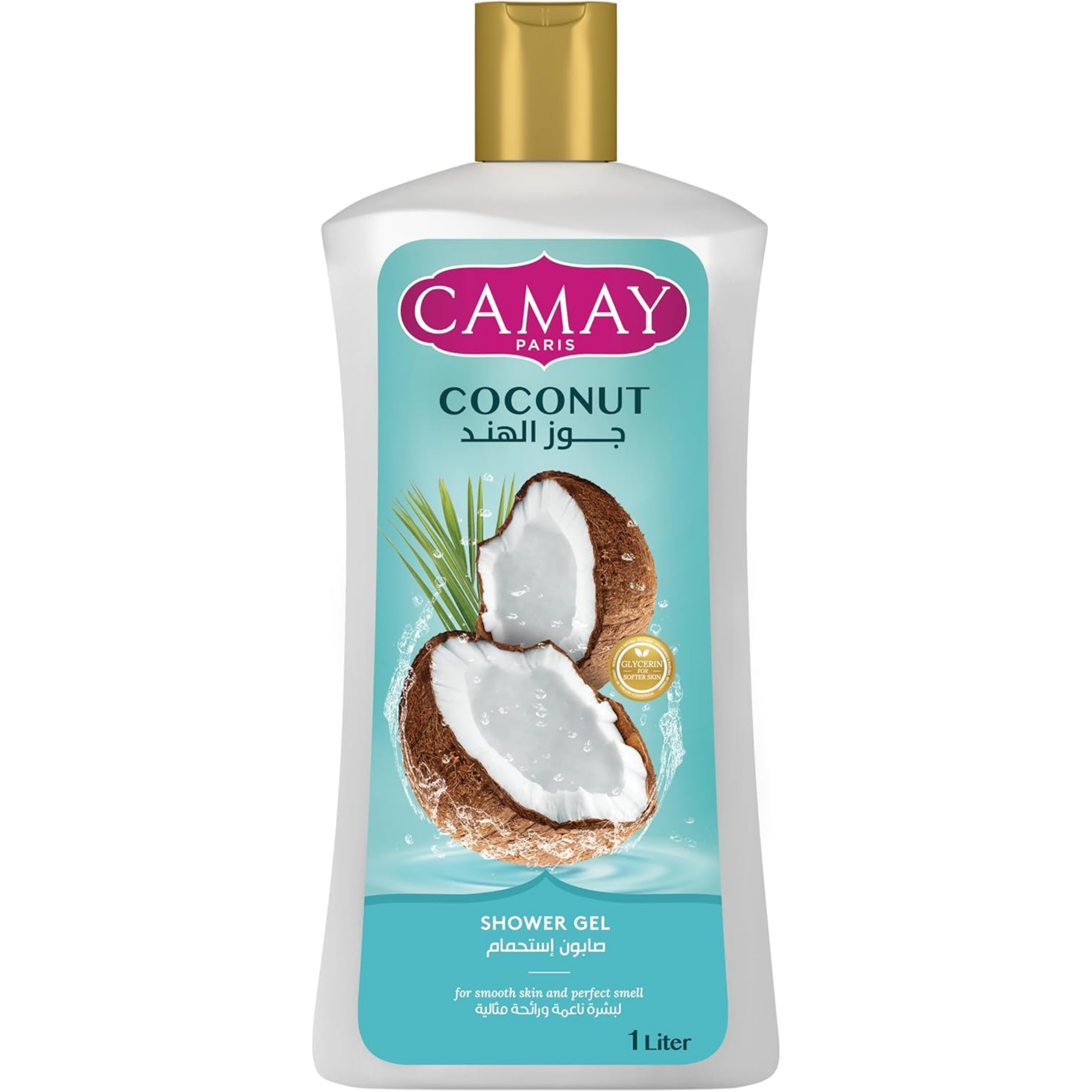 Camay Shower Gel Coconut 1L
