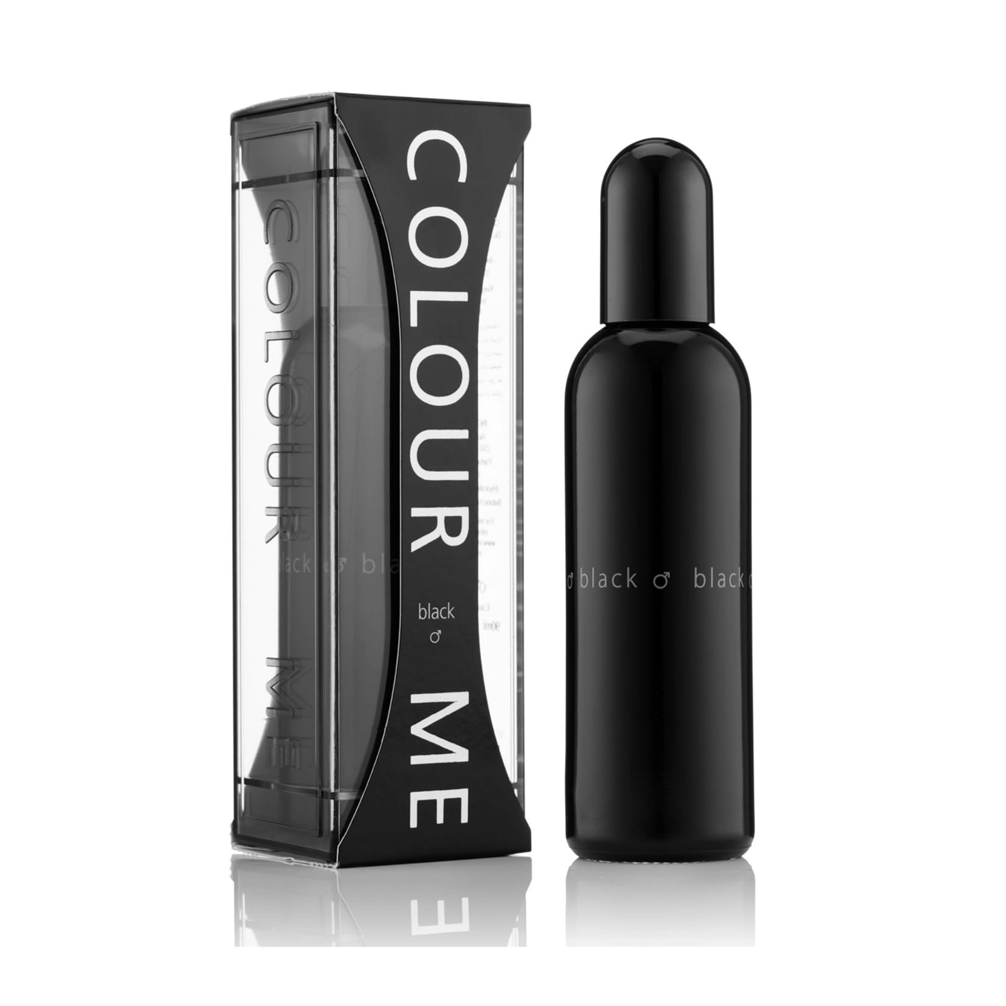 colour me perfum black for men 90ml