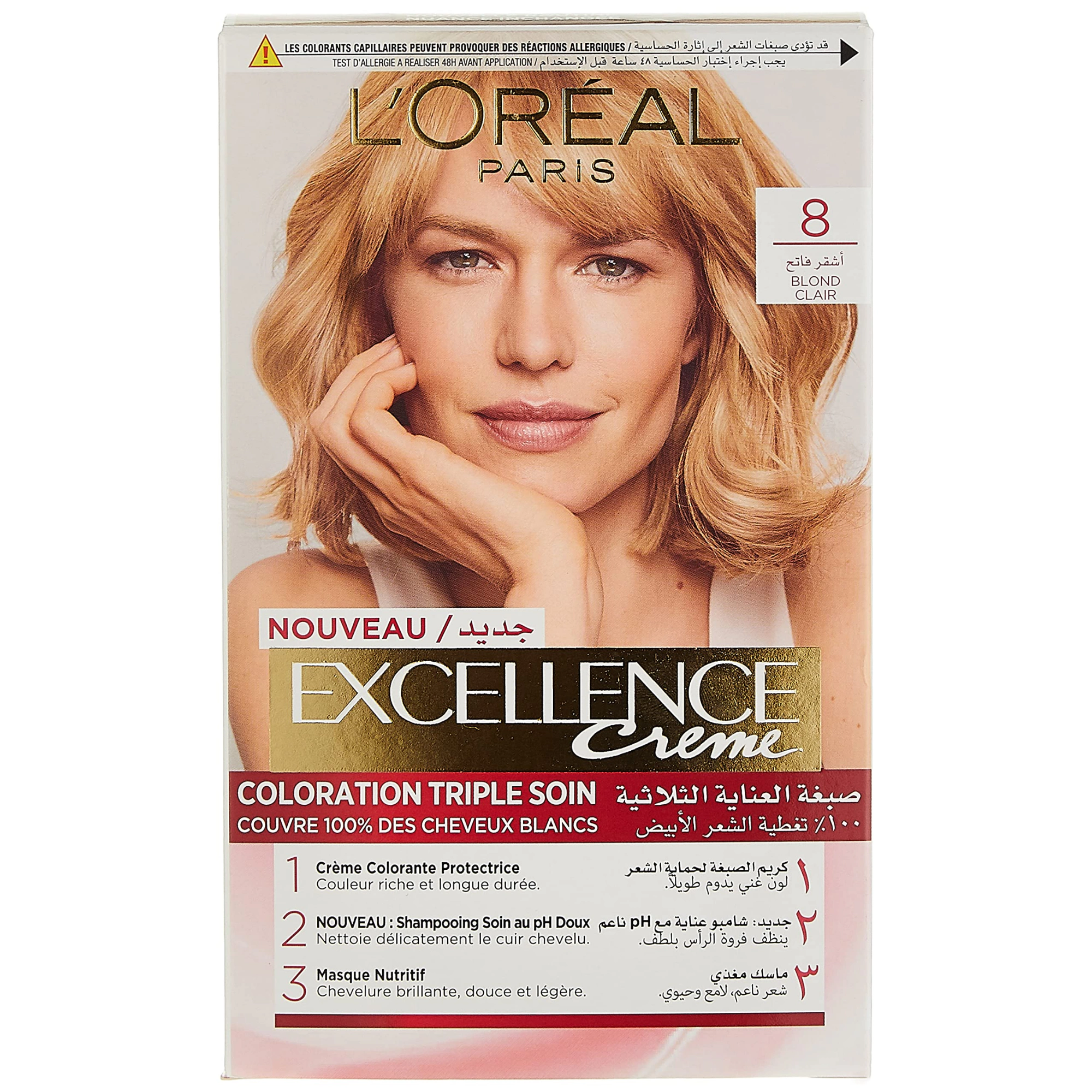 LOREAL Excellence Coloring 8