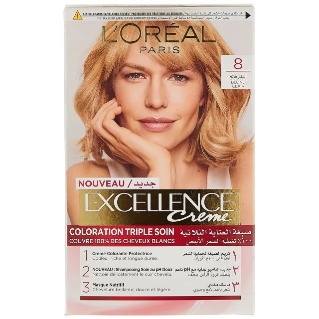 LOREAL Excellence Coloring 8