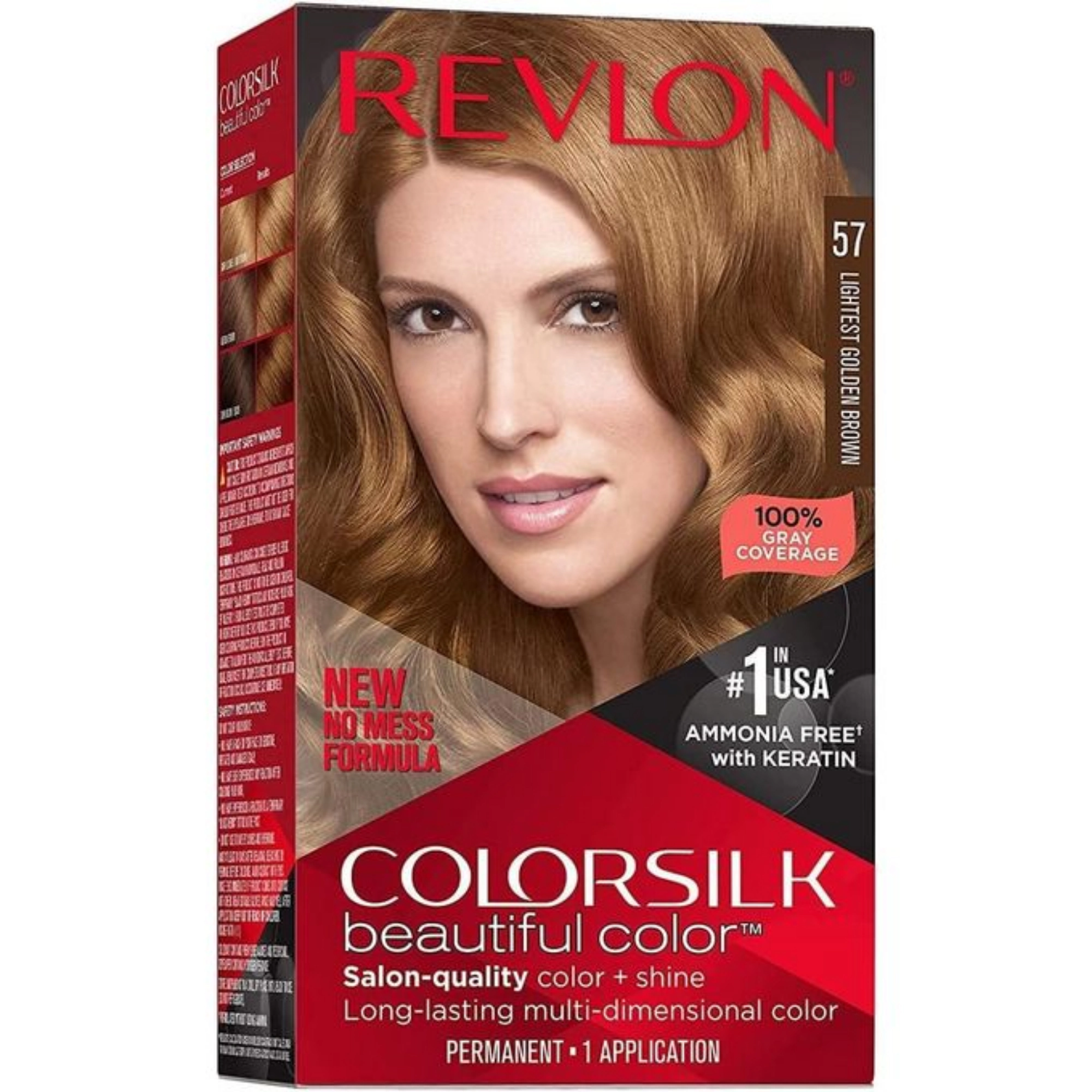 REVLON COLORSILK LIGHTEST GOLDEN BROWN 57