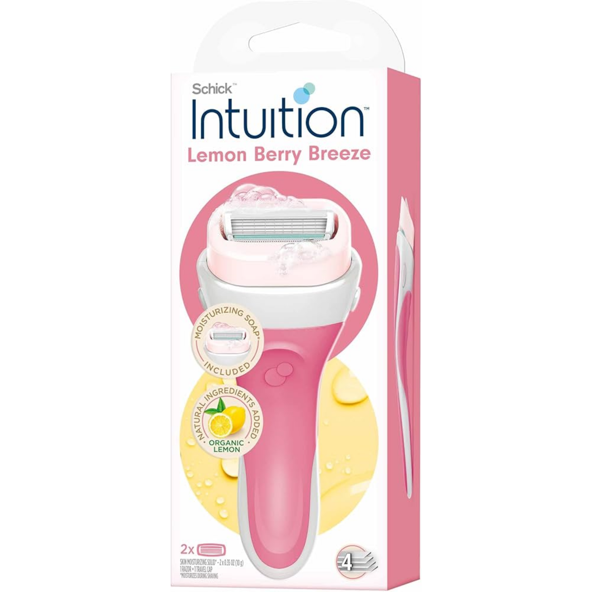 shick intuition lemon berry breeze