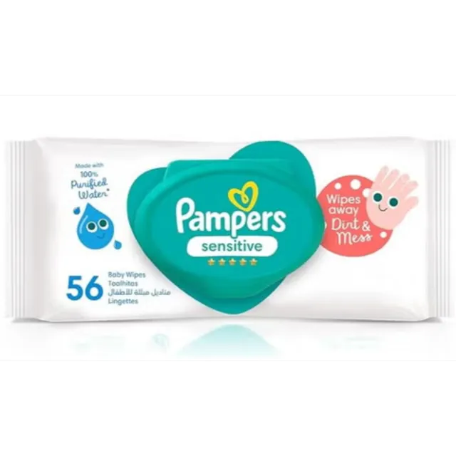 Pampers Baby Wipes Sensitive 56 pcs