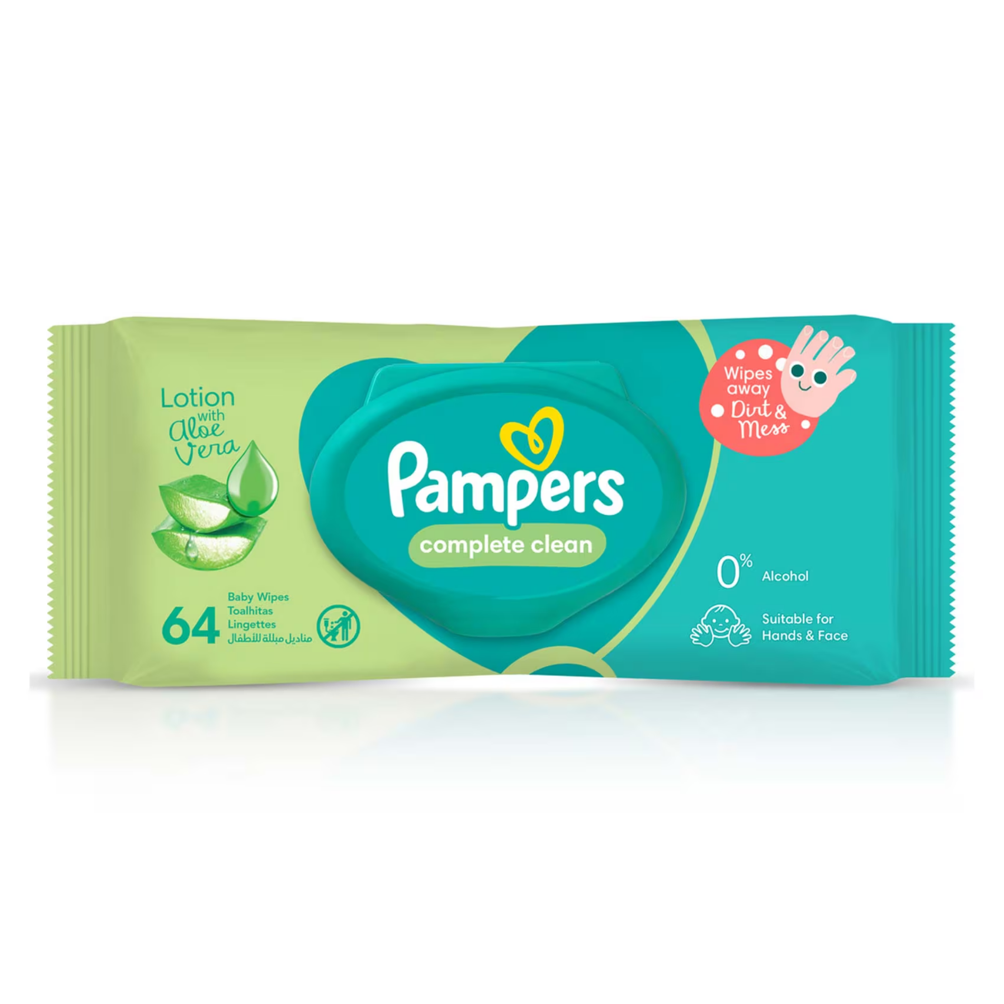 Pampers Baby Wipes Lotion With Aloevera