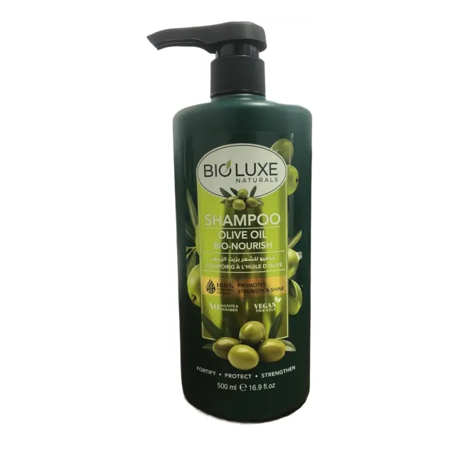 bioluxe shampooh olive oil 300ml