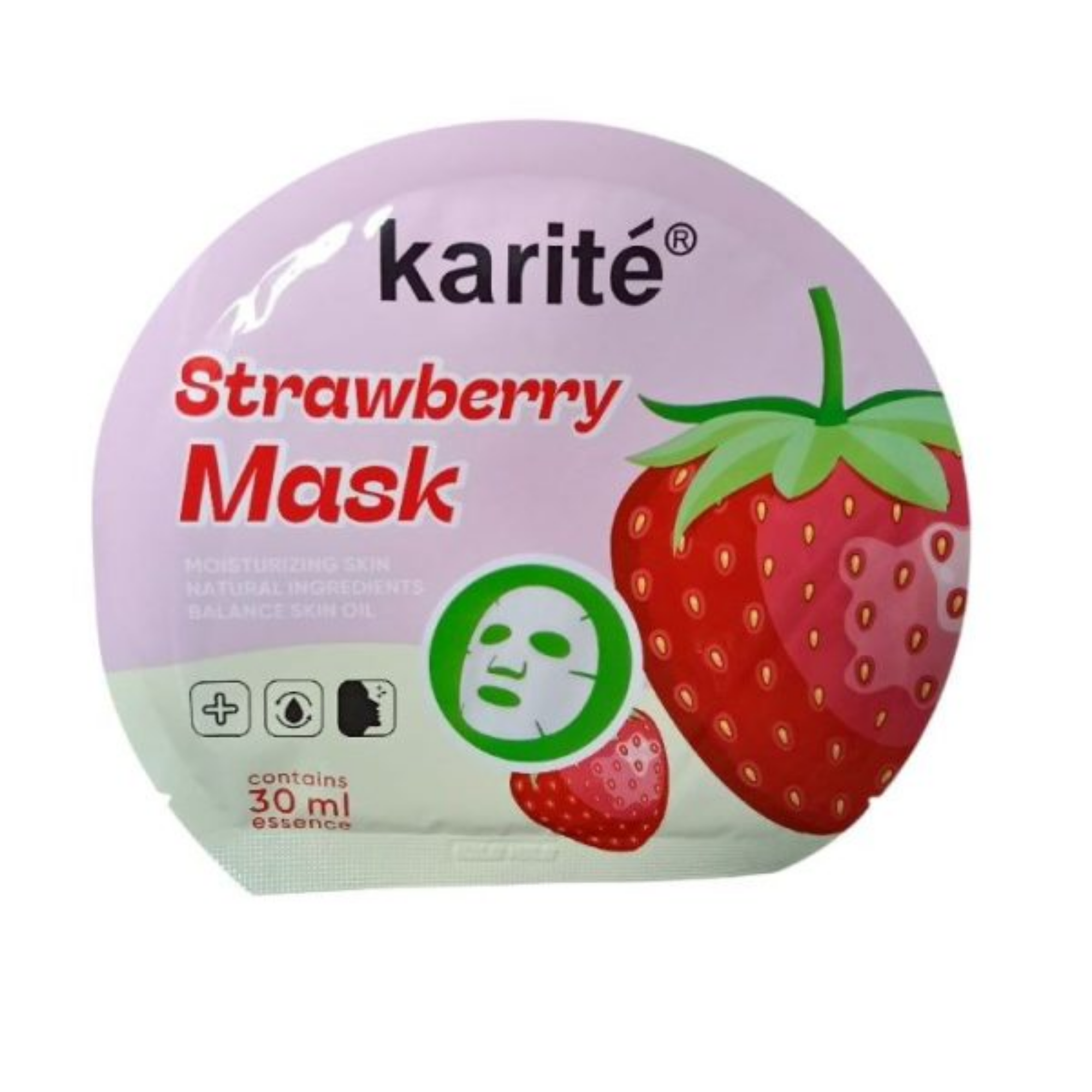 karite sheet mask strawberry