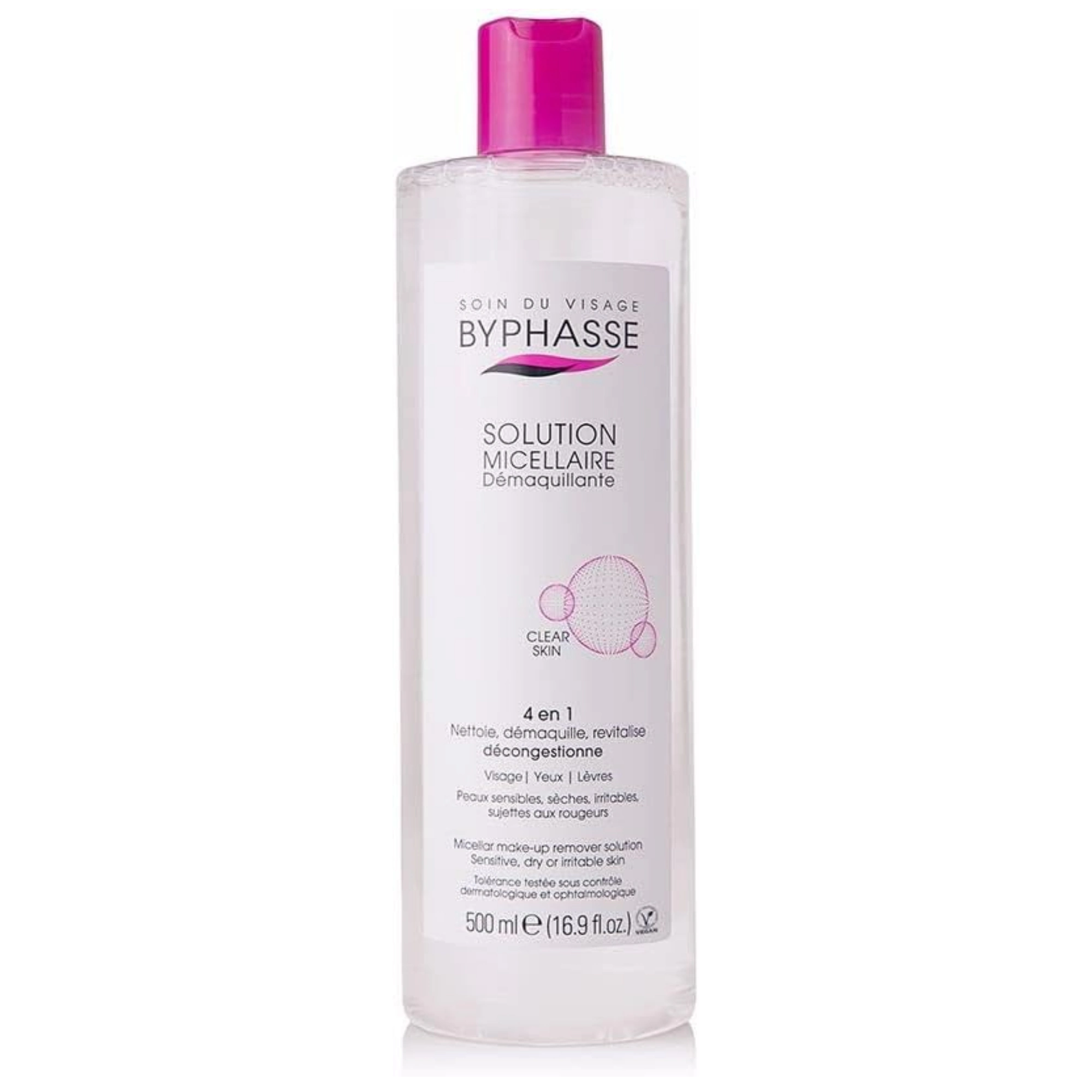 Byphasse solution micellaire pink  500ml