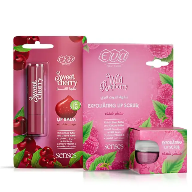 eva skin care lip scrub cherry
