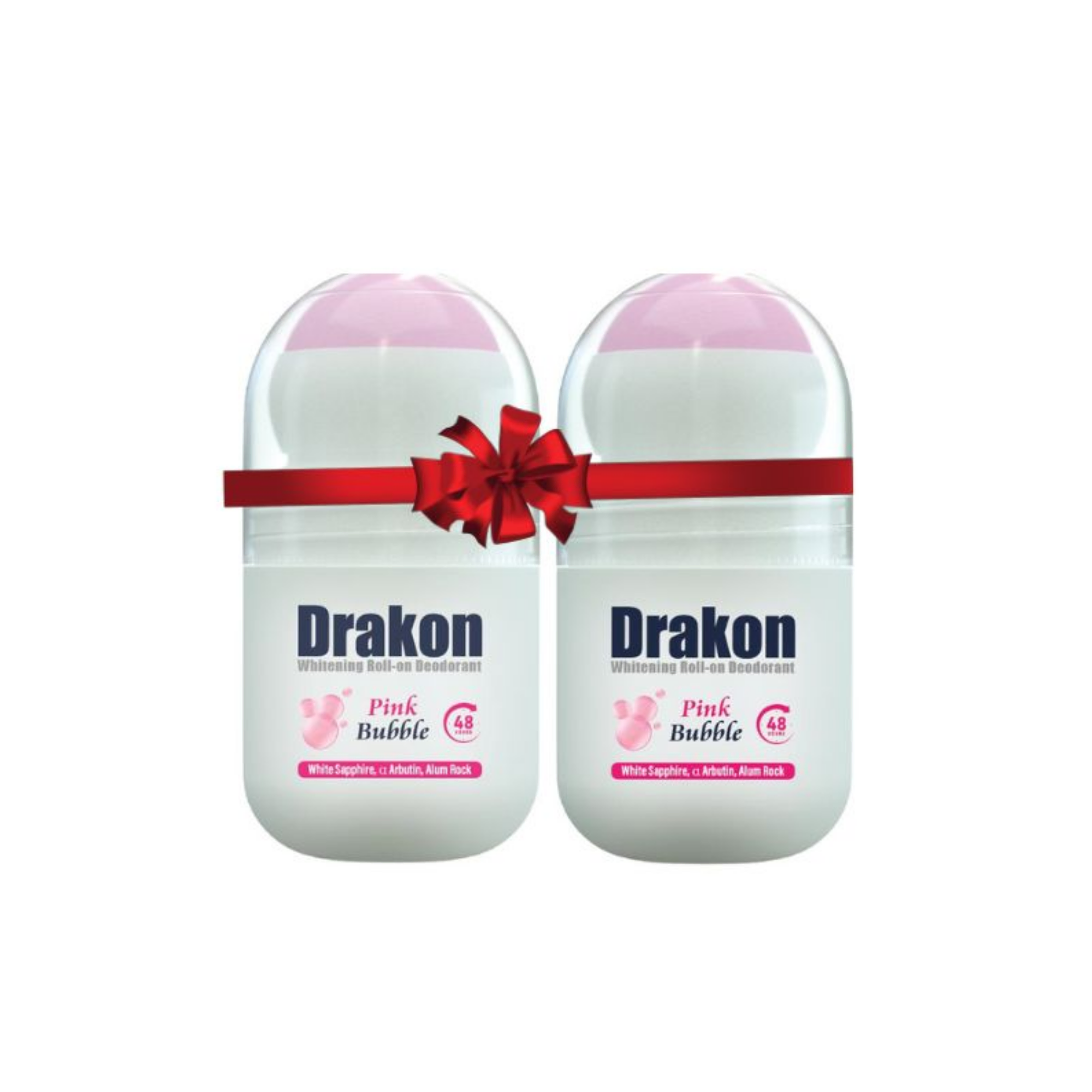 DRAKON ROLL ON PROMO PINK BUBBLE 1+1