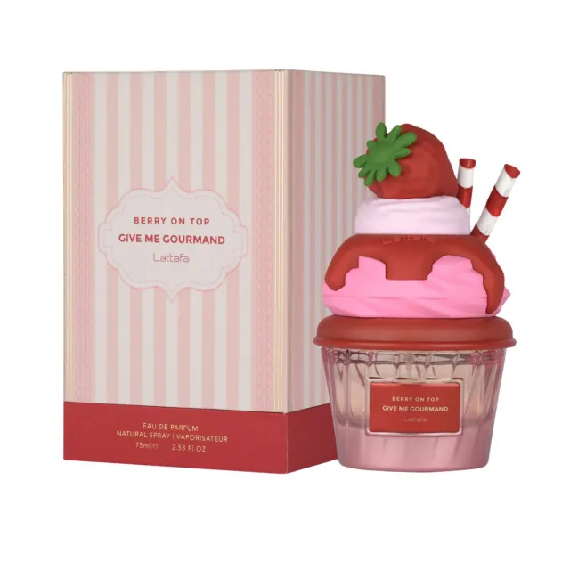 lattafa berry on top give me gourmand 75ml